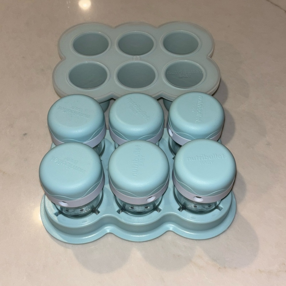 Nutribullet Baby Food Containers New Never Used